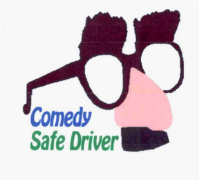 COMEDY SAFE DRIVER logo