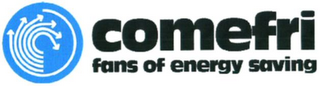 COMEFRI FANS OF ENERGY SAVING logo