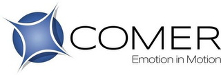COMER EMOTION IN MOTION logo
