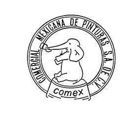 COMERCIAL MEXICANA DE PINTURAS S.A. DE C.V. COMEX logo