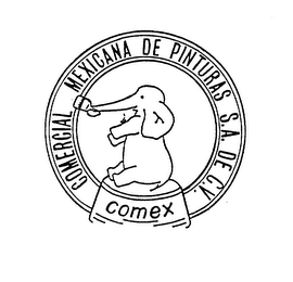 COMERCIAL MEXICANA DE PINTURAS S.A. DE C.V. COMEX logo