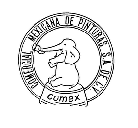 COMERCIAL MEXICANA DE PINTURAS S.A. DE C.V. COMEX logo