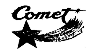 COMET 1 HOUR DRY CLEANING logo