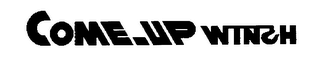 COME.UP WTNCH logo