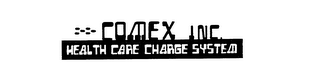 COMEX INC. HEALTH CARE CHARGE SYSTEM logo