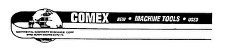 COMEX NEW MACHINE TOOLS USED CONTINENTAL MACHINERY EXCHANGE CORP. SWISS SCREW MACHINE EXPERTS logo