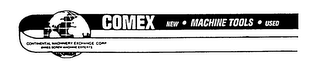 COMEX NEW MACHINE TOOLS USED CONTINENTAL MACHINERY EXCHANGE CORP. SWISS SCREW MACHINE EXPERTS logo