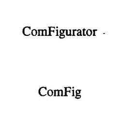 COMFIGURATOR COMFIG logo