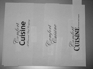 COMFORT CUISINE A PERSONAL CHEF COMPANY logo