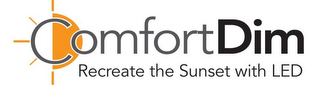COMFORT DIM RECREATE THE SUNSET WITH LED logo