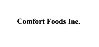 COMFORT FOODS INC. logo