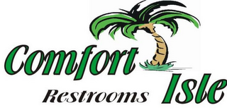 COMFORT ISLE RESTROOMS logo