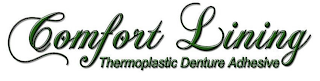 COMFORT LINING THERMOPLASTIC DENTURE ADHESIVE logo