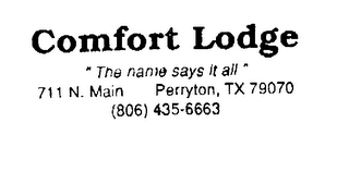 COMFORT LODGE logo
