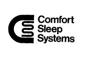 COMFORT SLEEP SYSTEMS logo