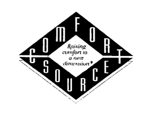 COMFORT SOURCE RAISING COMFORT TO A NEW DIMENSION logo