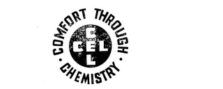 COMFORT THROUGH CHEMISTRY CEL logo