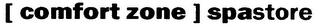[COMFORT ZONE] SPASTORE logo