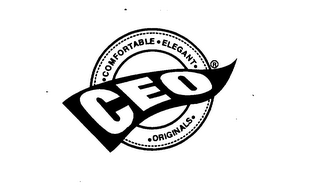 COMFORTABLE, ELEGANT, ORIGINAL (CEO) logo