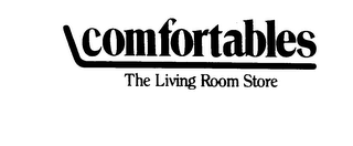 COMFORTABLES THE LIVING ROOM STORE logo