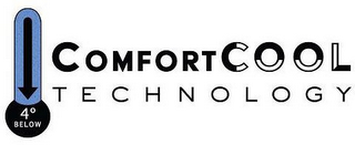 COMFORTCOOL TECHNOLOGY 4º BELOW logo