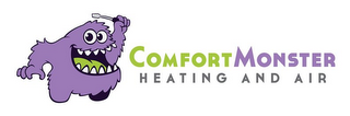 COMFORTMONSTER HEATING AND AIR logo