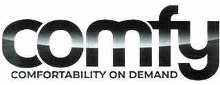 COMFY COMFORTABILITY ON DEMAND logo