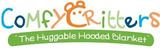 COMFY CRITTERS THE HUGGABLE HOODED BLANKET logo