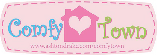 COMFY TOWN WWW.ASHTONDRAKE.COM/COMFYTOWN logo