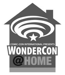 COMIC-CON INTERNATIONAL PRESENTS WONDERCON @HOME logo