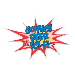 COMICS BEER & SCI-FI logo