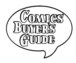 COMICS BUYER'S GUIDE logo