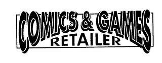 COMICS & GAMES RETAILER logo