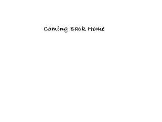 COMING BACK HOME logo