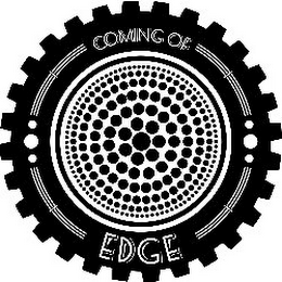 COMING OF EDGE logo