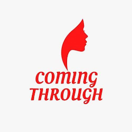 COMING THROUGH logo
