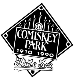 COMISKEY PARK 1910 1990 WHITE SOX logo
