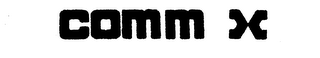COMM X logo