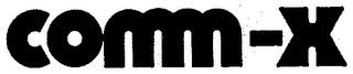 COMM-X logo