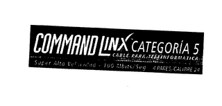 COMMAND LINX CATEGORIA 5 logo
