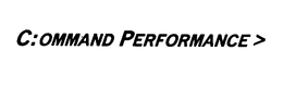 C:OMMAND PERFORMANCE logo