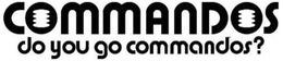 COMMANDOS DO YOU GO COMMANDOS? logo
