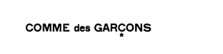 COMME DES GARCONS logo