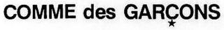 COMME DES GARCONS logo