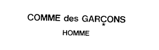 COMME DES GARCONS HOMME logo