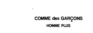 COMME DES GARCONS HOMME PLUS logo