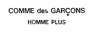 COMME DES GARCONS HOMME PLUS logo