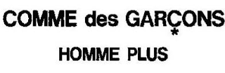 COMME DES GARCONS HOMME PLUS logo