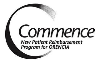 COMMENCE NEW PATIENT REIMBURSEMENT PROGRAM FOR ORENCIA logo
