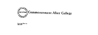 COMMENCEMENT AFTER COLLEGE logo